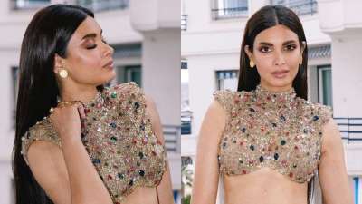 Diana Penty, who made her Cannes debut in 2019, has made a stunning comeback to the prestigious Cannes Film Festival.

