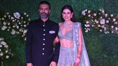 Sonnalli Seygall tied the knot with her longtime boyfriend Ashesh Sajnani in Mumbai on Wednesday, June 7