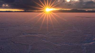 Marco Grassi clicked this gorgeous sunset at Salinas Grandes on the last evening of his trip across North Argentina.