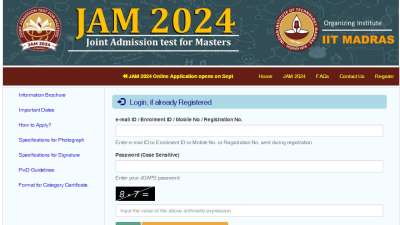 IIT JAM 2024 registration begins today at jam.iitm.ac.in; all