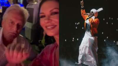 Michael Douglas and Catherine Zeta-Jones groove to Punjabi music: 'Oh  India! We love you