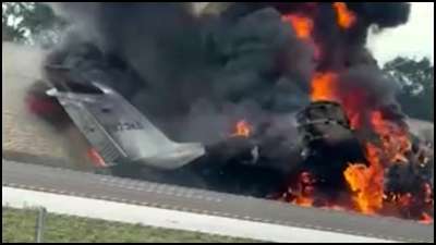 US: Two persons killed after small plane crashes on Florida highway | WATCH  – India TV