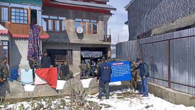 NIA attaches property in Handwara district, Jammu Kashmir narco terror funding case, nia seizes Rs 2