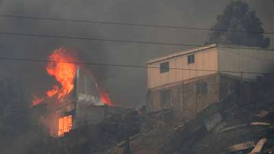 Chile forest fires claim 46 lives with death toll expected to rise. JUNGLE TAK