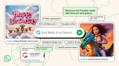 How to generate AI images on WhatsApp using Meta AI: A step-by ...