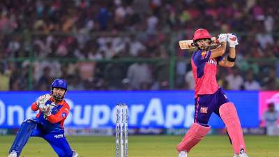 Rajasthan Royals batter Riyan Parag has finally clicked in IPL. He is batting at four this season and in four matches, the man has already amassed 185 runs n four matches at an average of 92.5 and a strike-rate of 158.11 with two fifties to his name. He is the third highest run-getter of this season at the moment.