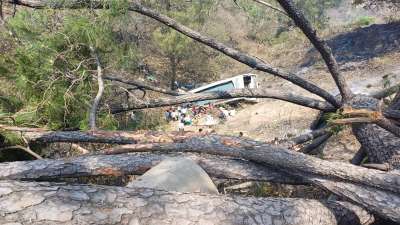 50 फीट गहरी खाई में गिरी यात्रियों से भरी बस, 22 की मौत 69 लोग घायल

NATIONAL NEWS Jammu Road Accident Bus full of passengers fell into 50 feet deep gorge, 22 killed, 69 injured