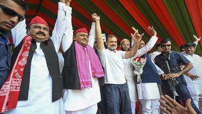 Uttar Pradesh Lok Sabha Election 2024: SP-Congress alliance stops Modi-Yogi  juggernaut, takes lead in 41 seats – India TV