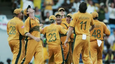 Australia were the first ones to win a T20 World Cup match by 10 wickets. The Aussies achieved the feat when they chased down a 102-run target against Sri Lanka in the 2007 T20 World Cup.