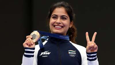 1 - Manu Bhaker has become the 8th woman medallist at the Paris Olympic Games. She clinched a bronze medal in the 10m air pistol event in the 2024 Olympic Games
