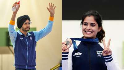 Paris Olympics 2024: Manu Bhaker-Sarabjot Singh qualifies for bronze medal  clash in 10m air pistol event – India TV