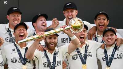 5 - New Zealand: World Test Championship 2021 winners New Zealand are ranked fifth in the ICC men's Test team rankings. The Kiwis have 96 rating points.
