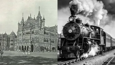 Bori Bunder railway station, located in Mumbai, Maharashtra was the first railway station in India. It was built by the Great Indian Peninsular Railway. The station was inaugurated on April 16, 1853, marking the beginning of India's railway journey.