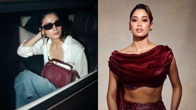 Alia Bhatt to Janhvi Kapoor: Bollywood divas serve pipping hot 'Burgundy' winter fashion inspo