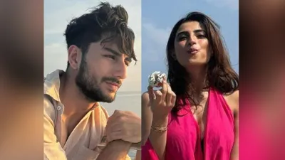 Ibrahim Ali Khan and Palak Tiwari vacationing together? Fans spot similar locations | See pics