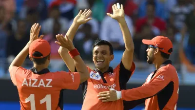 5 - Ehsan Khan: Hong Kong off-spinner Ehsan Khan has been highly penetrative for his team in the current year. Ehsan has picked 46 wickets in 26 innings in 2024.