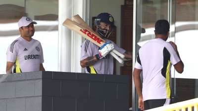 Highlights from Team India's centre-wicket match simulation in Perth