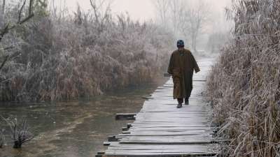 Jammu and Kashmir's summer capital, Srinagar, recorded a bone-chilling temperature of 6.6 degrees Celsius, one of the coldest nights of the season. 