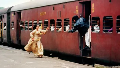 Several Bollywood films have been shot at Indian railway station. From Shah Rukh Khan to Shahid Kapoor, several actors have shot films inside real and sometimes moving trains. Let&#039;s have a look at films shot at real railway stations. 