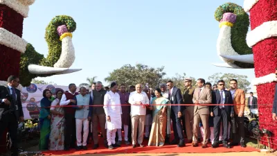 Gujarat Chief Minister Bhupendra Patel inaugurated the much-anticipated Flower Show 2025 at the Sabarmati Riverfront in Ahmedabad on Friday. 