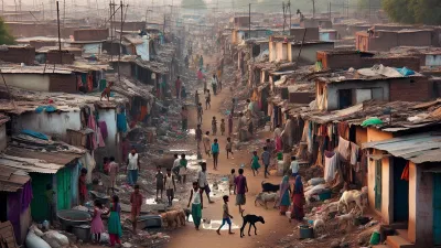 Inadequate housing: Homes in slums are often poorly constructed with materials like tin, plastic sheets, and cardboard, making them unsafe and vulnerable to weather conditions. These settlements lack basic municipal services such as water, sanitation, waste collection, storm drainage, street lighting, paved sidewalks and roads for emergency access.