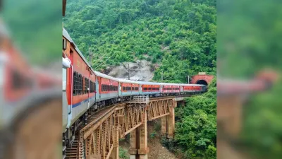 5. The Maliguda Tunnel of Odisha is the fifth longest railway tunnel and fourth biggest broad-gauge railway tunnel in India. It is 4.42 km and was built by Japan Engineers in between (1961&ndash;66). The mouth exit of the tunnel is at a railway bridge in the rugged Eastern Ghats. It is part of the Koraput-Rayagada railway line and passes through the scenic natural beauty.