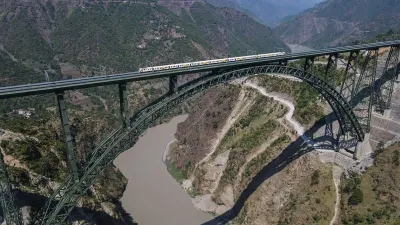 World&#039;s Highest Railway Bridge: India has the world&#039;s highest railway bridge named Chenab Rail Bridge which rests at 1,178 feet from the river in Jammu and Kashmir. An arch bridge, made up of steel and concrete over the Chenab River connects Kauri with Bakkal in the Reasi district. 