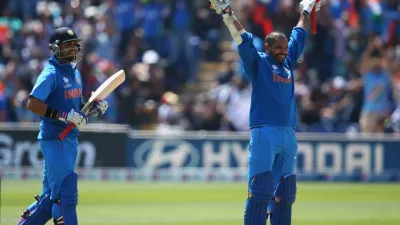 1. In just 10 innings, Shikhar Dhawan has 701 runs to his name in the Champions Trophy, averaging a whopping 77.88 while striking at 101.59 including three centuries and as many fifties