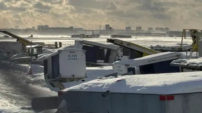 Videos that went viral on social media showed the Mitsubishi CRJ-900LR overturned with the fuselage seemingly intact.