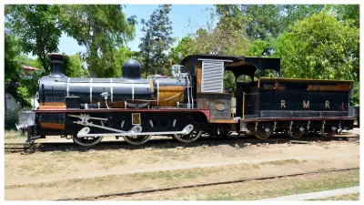 India&rsquo;s first locomotive train was built in India and it was named as the&nbsp;F-734 and it was launched into service in 1895. 