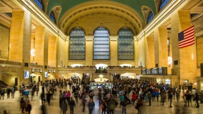 Grand Central Terminal, located in New York City, is the world&#039;s largest railway station. The station is known for its Beaux-Art architecture. The celestial ceiling depicting constellations, marble interiors, and massive chandeliers make it one of the most iconic railway stations globally.