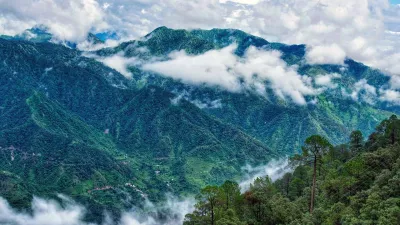 Lansdowne, Uttarakhand: This is just 270 km from Delhi and it is a serene hill station dotted with colonial-era buildings, pine forests and quiet trails. The Bhulla Lake, misty hills and charming churches can be stunning backdrops for your photos. Lansdowne, Uttarakhand: This is just 270 km from Delhi and it is a serene hill station dotted with colonial-era buildings, pine forests and quiet trails. The Bhulla Lake, misty hills and charming churches can be stunning backdrops for your photos.