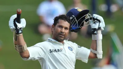 6. Widely revered as one of the greatest batters of all time, former India batter Sachin Tendulkar was a force to be reckoned with throughout his career. He terrorised bowlers all over the globe and hit the fifth most test centuries at home in the history of the format. Playing 94 tests in India, Tendulkar hit 22 centuries and scored 7,216 runs to his name as well. 6. Widely revered as one of the greatest batters of all time, former India batter Sachin Tendulkar was a force to be reckoned with throughout his career. He terrorised bowlers all over the globe and hit the fifth most test centuries at home in the history of the format. Playing 94 tests in India, Tendulkar hit 22 centuries and scored 7,216 runs to his name as well.