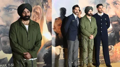 Sunny Deol returned to work after taking time off after father Dharmendra's death on November 24. Sunny Deol returned to work after taking time off after father Dharmendra's death on November 24.