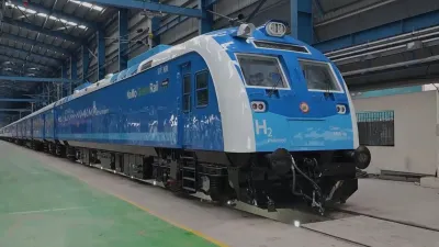 India's first hydrogen train will run between Jind and Sonipat. It will connect Jind Junction, Gohana Junction and Sonipat. India's first hydrogen train will run between Jind and Sonipat. It will connect Jind Junction, Gohana Junction and Sonipat.