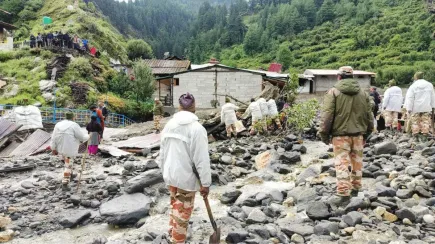 Rescue operation continue in Dharali
