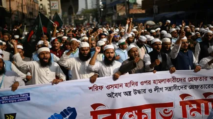 Violent protest continue in Bangladesh. 