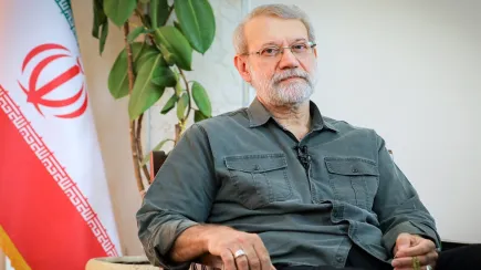 Iran's security chief Ali Larijani.