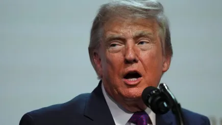 US President Donald Trump