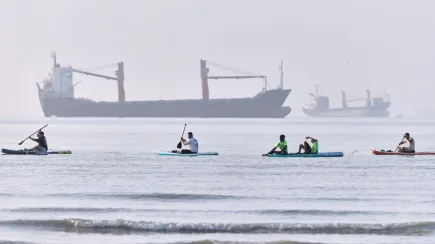 A vessel near the Strait of Hormuz/ Photo used for