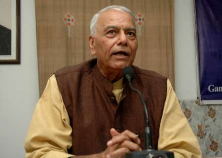 File pic of Yashwant Sinha