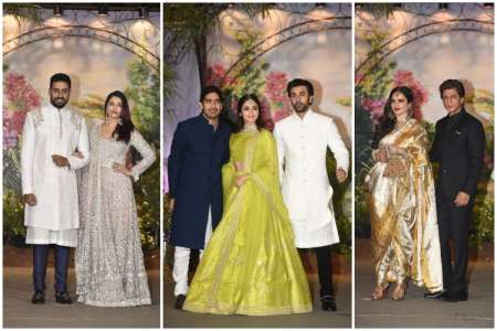 Sonam Kapoor Wedding Reception: Celebs make stylish