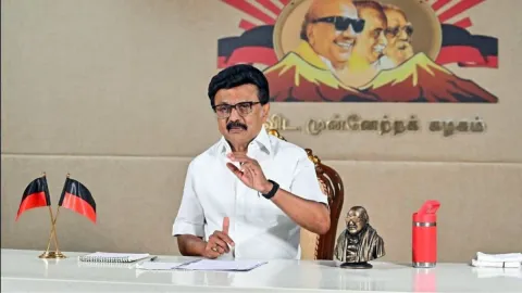 A file photo of former Tamil Nadu Chief Minister MK Stalin.