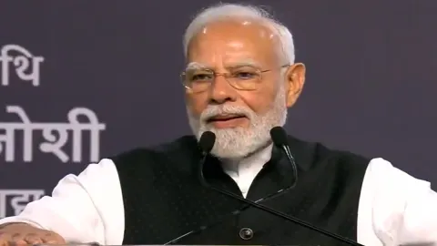 PM Modi addresses the centenary celebrations of Shri Ram College of Commerce in Delhi