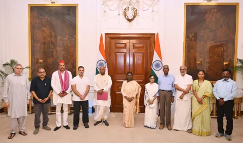 INDIA bloc leaders, President Droupadi Murmu, Election Commission 
