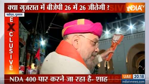 Lok Sabha elections 2024: 'People to vote for PM Modi again', says Amit Shah to India TV | EXCLUSIVE