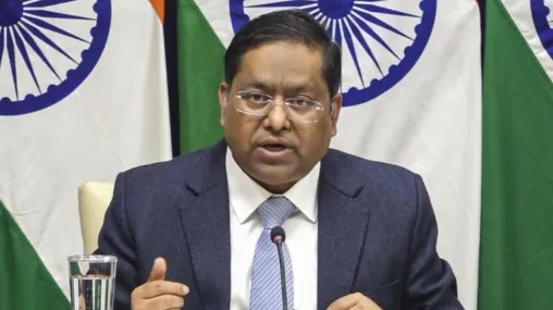 MEA spokesperson Randhir Jaiswal