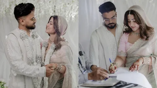 Hina Khan with husband Rocky Jaiswal