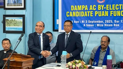 Mizo National Front (MNF) R Lalthangliana wins Dampa Bypoll.
