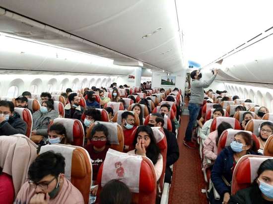 India Tv - The fourth flight has left to bring back our 198 Indians from Bucharest to Delhi safely